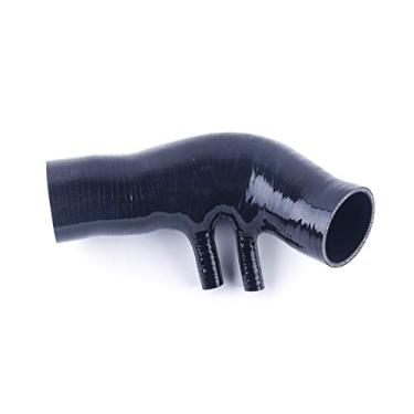 Imagem de LUXERAD Kit de mangueira de admissão de ar de silicone de desempenho de 4 camadas para Mini Cooper S Hatchback R53 2002-2006 (preto)