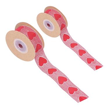 Imagem de Fita de cetim, 2 rolos de fitas de poliéster lavável com textura fina para uso doméstico para mulheres