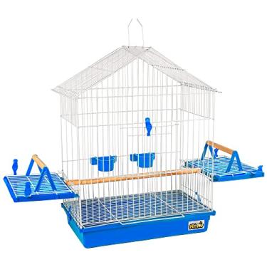 Imagem de GAIOLA CALOPSITA TETO ARAMADO- AZUL