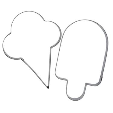 Imagem de Kit Sorvete (picolé E Casquinha) - Cortadores Para Biscoitos