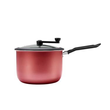 Imagem de Pipoqueira Brinox Pic Poc com Revestimento Interno Antiaderente Pro-Flon Cereja – 20 cm