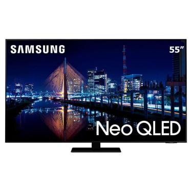 Imagem de Smart TV 55&quot; Neo QLED 4K Samsung 55QN85A, Mini Led, Painel 120hz, Processador IA, Som em Movimento, Tela sem limites, Design slim, Alexa built in