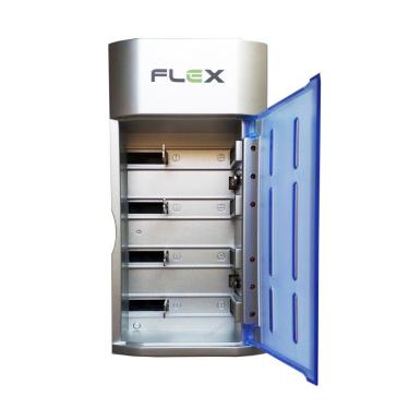 Imagem de Carregador de Pilhas Flex Universal AA AAA C D e Baterias 9v Bivolt com Led FX-C06