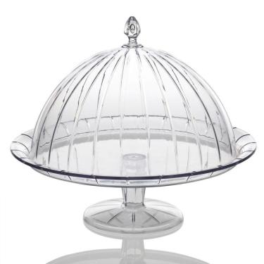 Imagem de Porta Bolo Boleira Acrilíca Liv 29CM Transparente Paramount