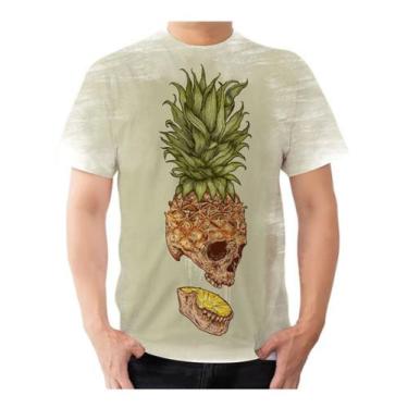Imagem de Camisa Camiseta Personalizada Abacaxi Cavera Estilosa - Estilo Kraken
