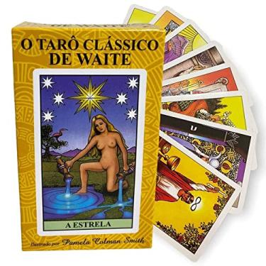 Imagem de Baralho Tarot Clássico Waite 78 cartas Completo Plastificado