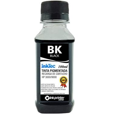 Imagem de Tinta Inktec Preta Pigmentada para Recarga de Cartucho de Impressora Hp (100ml)