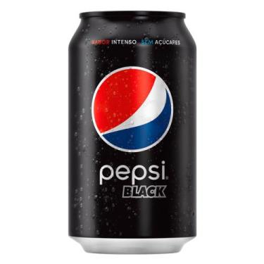Imagem de Refrigerante Pepsi Black Sem Açúcares Lata 350ml - Pepsi-Cola