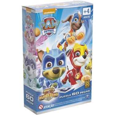 Quebra-Cabeça Puzzle 30 Peças Paw Patrol Patrulha Canina Infantil Em  Madeira - NIG - Quebra Cabeça - Magazine Luiza