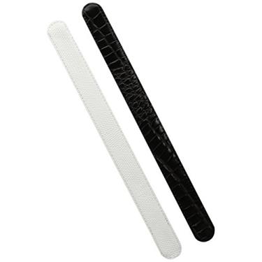 Imagem de TKO ORLOGI TK611L3 Pulseiras de couro para relógio preto e branco