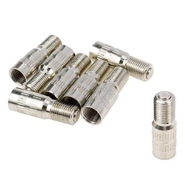 Imagem de Yootop 8 peças de extensão de haste de válvula de pneu de 25 mm, extensor de válvula de roda de latão cromado para carro, caminhão, van caravana