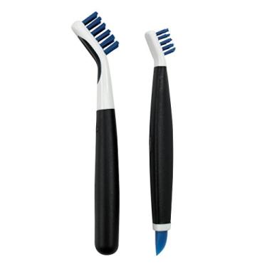 Imagem de OXO Conjunto de escovas de limpeza profunda Good Grips, azul