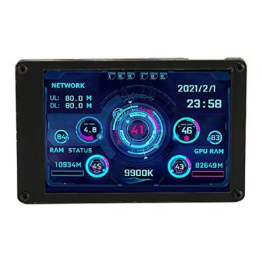 Imagem de Minitela USB IPS, Tela de 3,5 Polegadas, Monitor de Dados de Temperatura de CPU GPU RAM, Monitor de Temperatura do Computador Com Tela do Painel do Sensor Com Cabo da Placa