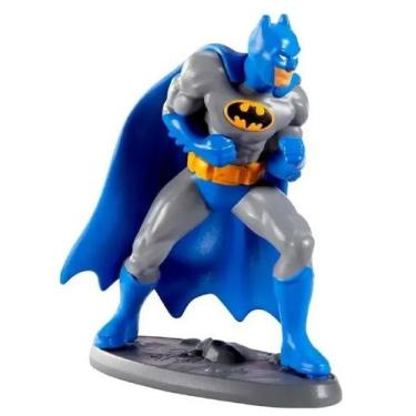 Imagem de Mini Figura Dc Liga Da Justiça Batman Roupa Azul - Mattel