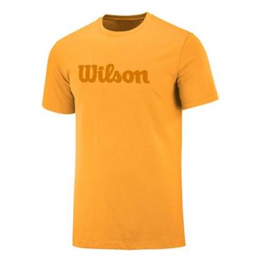 Imagem de Camiseta Wilson Oficial Masculina - Laranja