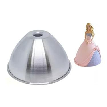 Imagem de Forma Decorativa Saia De Boneca Em Alumínio