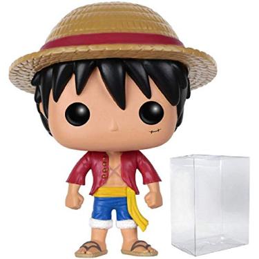 Imagem de Funko Pop! Anime: One Piece - Monkey D. Luffy Vinyl Figure (Bundled with Pop BOX PROTECTOR CASE)