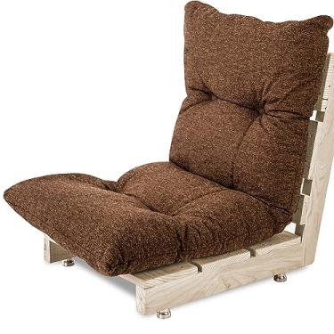 Imagem de Futon Dobrável de Espuma Solteiro Marrom 120x60cm - BF Colchões…