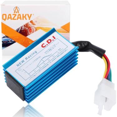 Imagem de QAZAKY Racing 5 pinos AC CDI caixa para GY6 50cc - 70cc 90cc 110cc 125cc 150cc motor de 4 tempos ATV Go Kart Moped Quad Pit Dirt Mini cortador de bicicleta XR50 CRF50 139QMB 152QMI 157QMJ