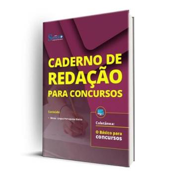 Imagem de Caderno De Redação - Redação Para Concursos, Vestibulares E Enem