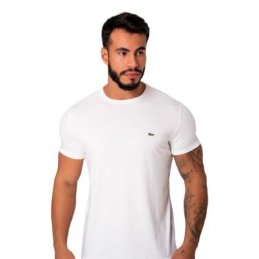 Imagem de Camiseta Masculino, Lacoste, Branco, 5