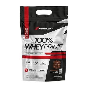 Imagem de 100% Whey Prime Refil 900g Sabor Chocolate Bodyaction