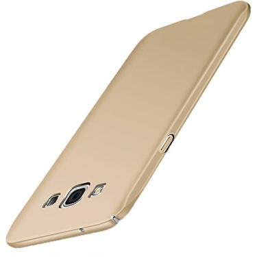 Imagem de Capa para Samsung Galaxy A8 GOGODOG Capa Completa Ultra Fina Fosca Antiderrapante Resistente a Riscos para Samsung Galaxy A8 (Dourada)