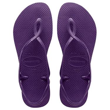 Imagem de Rasteira Luna, Havaianas, Feminino, Roxo New, 33/34