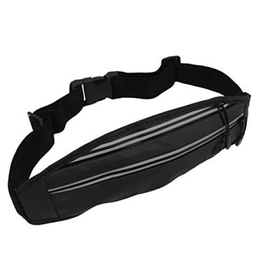 Imagem de Bolsa Esportiva para Suporte de Telefone, Bolsa de Cinto Anti-riscos para Bicicletas (Preto)