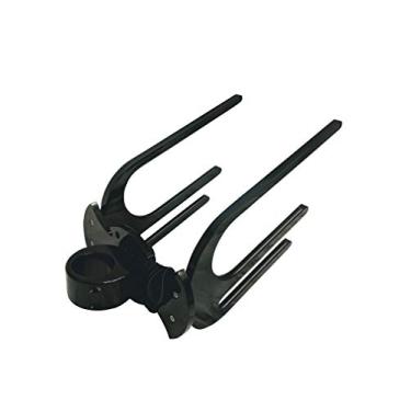 Imagem de Joelheira para barco, suporte de torre combo de tabuleiro de alumínio preto, prateleira de wakeboard para torres, serve para tubos de grampo de tamanho 4,5 cm, 4,5 cm, 5 cm, 6 cm, 6 cm, 6 cm