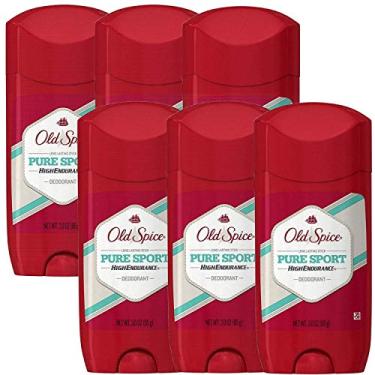 Imagem de Old Spice Desodorante masculino High Endurance Pure Sport – 85 g / 85 g x 6 unidades