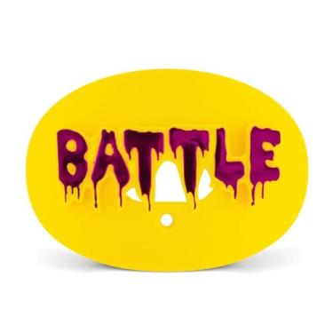 Imagem de Protetor bucal de oxigênio Drip 3D Chrome da Battle, Yellow/Pink