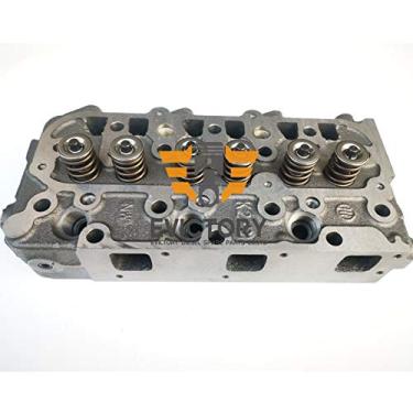 Imagem de Para kubota D1305 kit de reconstrução de cabeça de cilindro mola de válvula completa + conjunto de anel de pistão + kit de junta completa + conjunto de rolamentos de biela do virabrequim