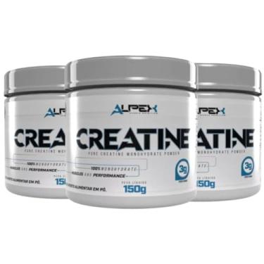 Imagem de Kit 3 Creatina Pura 100% Monohidratada 150g - Alpex Sports Nutrition