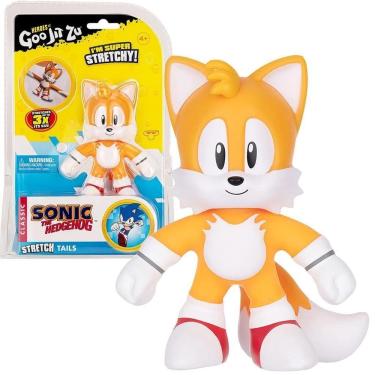 Imagem de Goo jit zu tails boneco elástico 12cm sonic the hedgehog