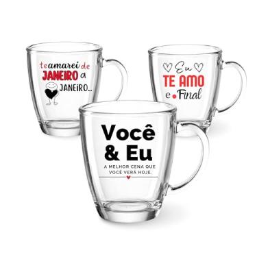 Imagem de 1 Caneca 350ml Café Love Personalizada Presente Dia Dos Namorados Casal Amor Romance Lembrancinha Aniversário Casamento Decorada Mesa Posta Presente Criativo Fofo (Você e eu)