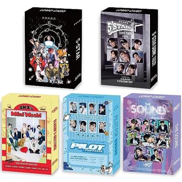 Imagem de eTel Like 5 Pack/275 Pcs Stray Kids 5 Star Lomo Card Kpop Photocards Greeting Card with Postcards Box