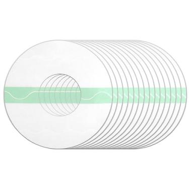 Imagem de 15 peças adesivos Freestyle Libre redondos sensores cobrem adesivos transparentes à prova d'água adesivos transparentes CGM Overpatch