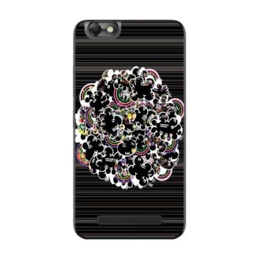 Imagem de Capa Adesivo Skin110 Verso Para Lenovo Vibe C (2016) - KawaSkin