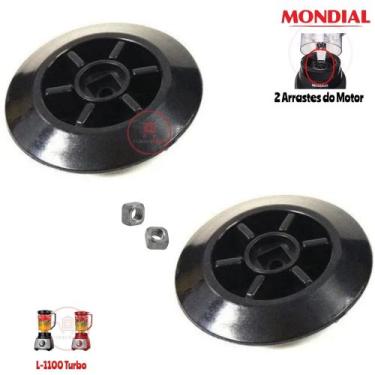 Imagem de 2 Arrastador do Motor para Liquidificador Mondial L-1100