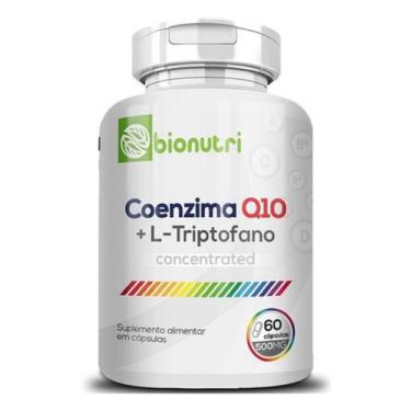 Imagem de Coenzima Cq10 L Tripofano 500mg Premium Suplemento Vitamina - bionutri