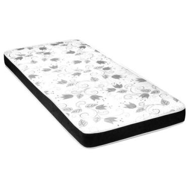 Imagem de Colchão Solteiro Espuma D20 Branco Bamboo 78 X 188 X 12 - Bueno Sono C