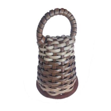 Imagem de Caxixi instrumento de percussão para berimbau capoeira - BRINQUE E LEI