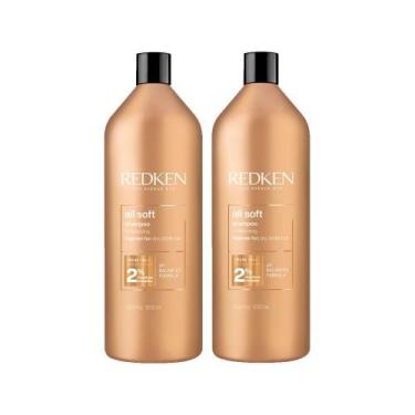 Imagem de Kit Redken All Soft - Shampoo 1000 Ml - 2 Unidades