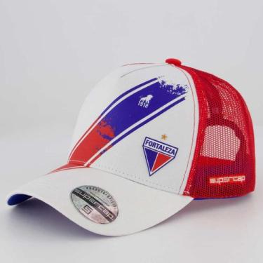 Imagem de Boné Fortaleza Trucker Branco - Supercap, Único