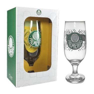 Imagem de Taça Cerveja E Chopp Porco Palmeiras 300ml - Allmix, 300 ml