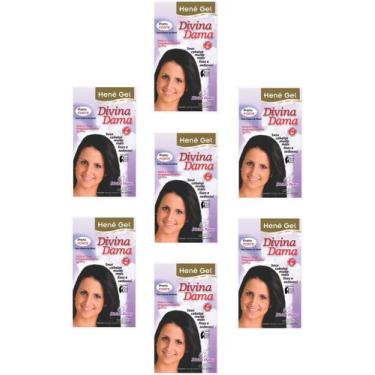 Imagem de Hene em gel jaborandi 180gr pouch preto forte (preto azulado) - DIVINA