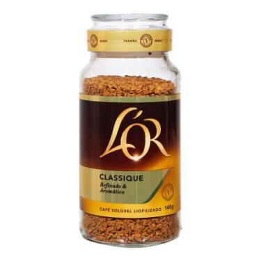 Imagem de Café Solúvel Classique Pote de Vidro Lór 140g - Café Lor