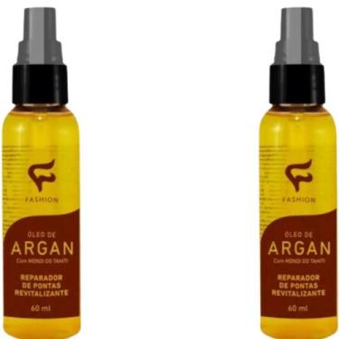 Imagem de Reparador de Pontas Fashion Argan com Monoi do Tahiti Frasco 60ml Kit 
