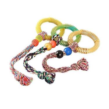 Imagem de Brinquedo Art Injet Cabo de Guerra Argola com Cravo para Cães - Cores 